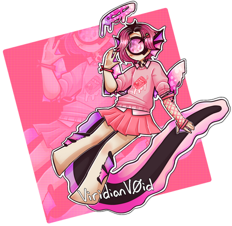 Full body, fully shaded work of my original character Ichigo